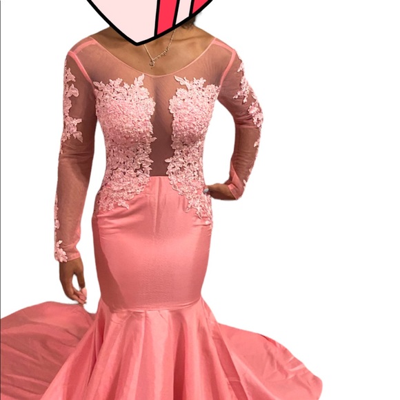 Beautiful Brand New Soft Pink Prom Dress - Picture 4 of 4